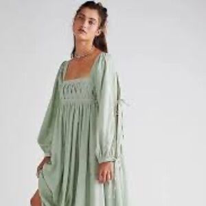 NWT Free people dreamweaver maxi dress